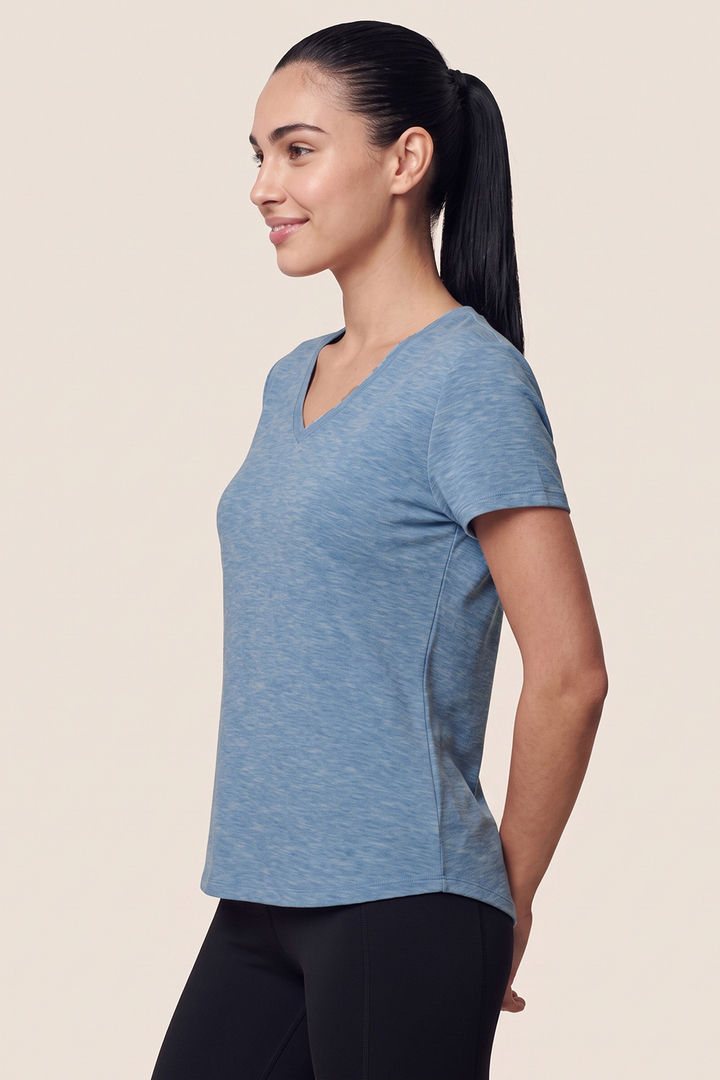 Zelocity Quick Dry Relaxed Top - Light Blue — image 4